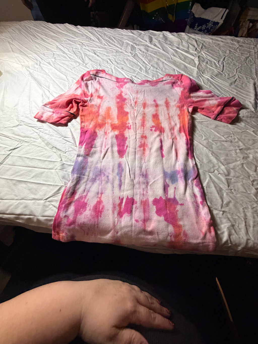 Women’s small blouse tie dyed